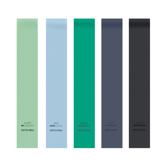 Zestaw gum do ćwiczeń Artio Spokey 5 szt. 943618