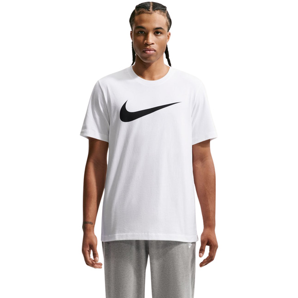 Koszulka męska Nike Nsw Tee Icon Swoosh biała DC5094 100