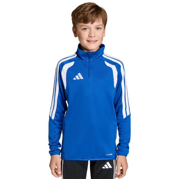 Bluza dla dzieci adidas Tiro 26 League Training Top niebiesko-biała JY7162