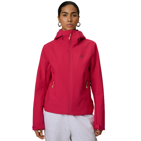 Kurtka damska techniczna 4F F1111 fuksja 4FWSS26TTJAF1111 55S