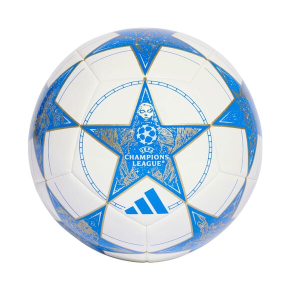 Piłka nożna adidas UCL Club 25/26 League Stage biało-niebieska KA0070