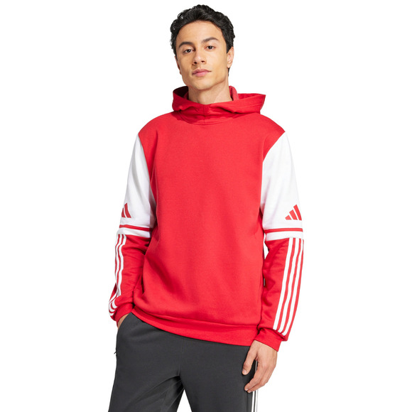 Bluza męska adidas Squadra 25 Sweat Hoody czerwona JD2973