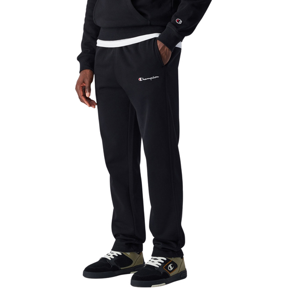 Spodnie męskie Champion Straight Hem czarne 220294 KK001