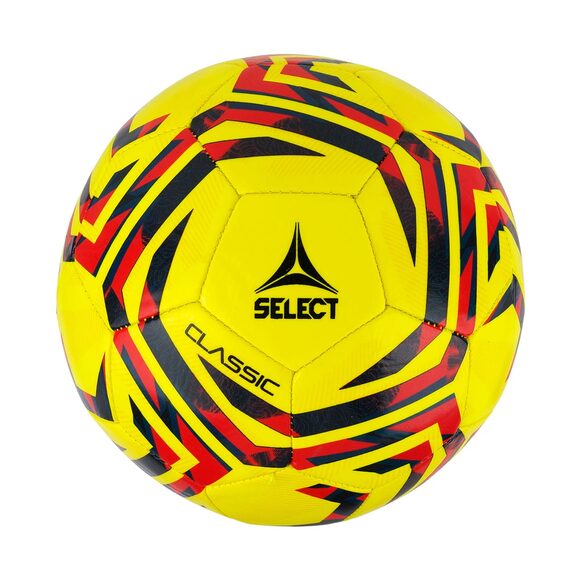 Piłka nożna Select Classic v25 żółto-czerwona 19141
