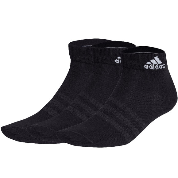 Skarpety adidas Thin and Light Ankle Socks 3P czarne IC1282