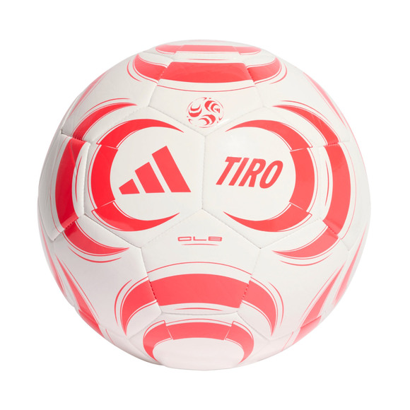 Piłka nożna adidas Tiro Club biało-pomarańczowa JW1531