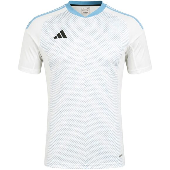Koszulka męska adidas miCond22 Jersey biało-błękitna HB5392