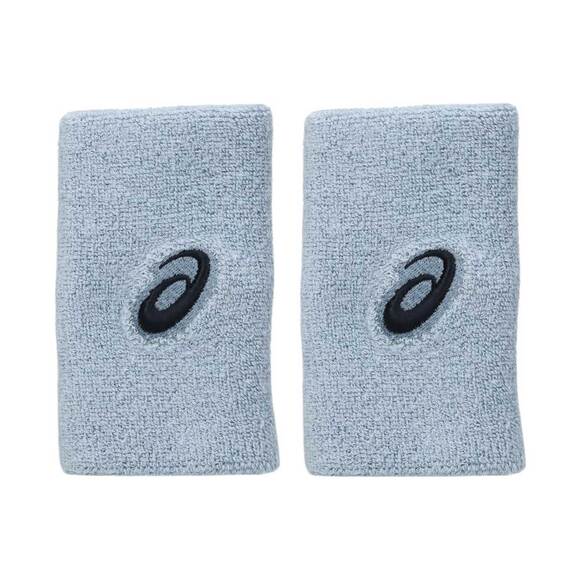 Frotka na rękę Asics Wrist Band  Long 2 szt. błękitne 3043A142 400