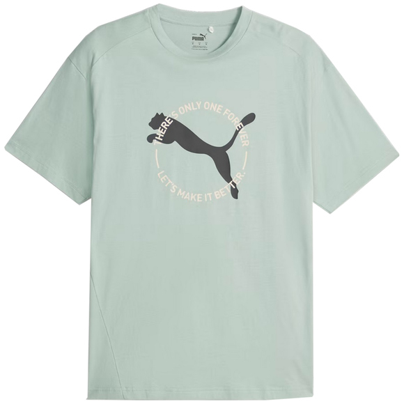 Koszulka męska Puma Better Sportswear Tee zielona 676062 54 