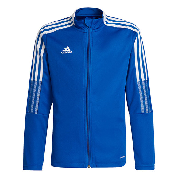 Bluza dla dzieci adidas Tiro 21 Track niebieska GM7315