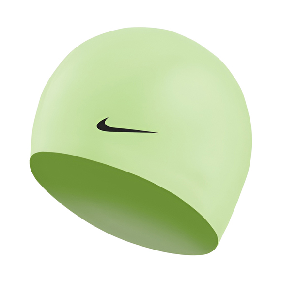 Czepek pływacki Nike Solid Silicone Barely Volt zielony 93060-740 OS