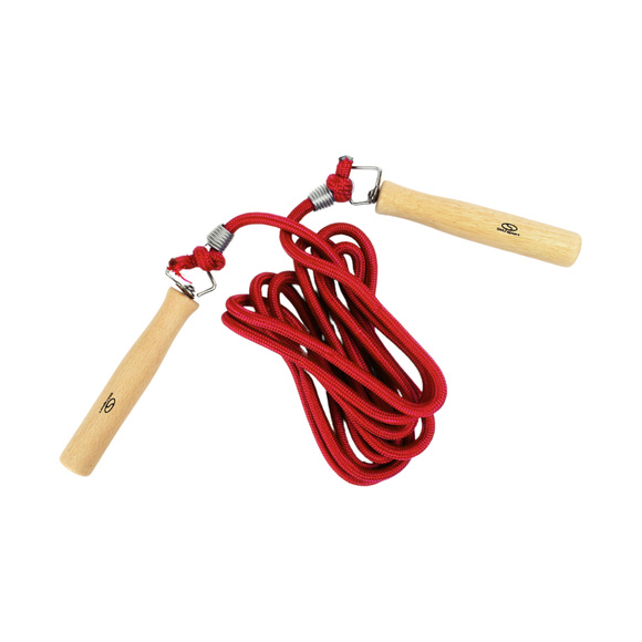 Skakanka bawełniana Smj 280 cm czerwona JR280