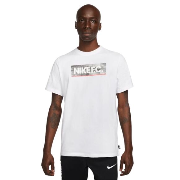 Koszulka męska Nike NK Fc Tee Seasonal Block biała DH7444 100