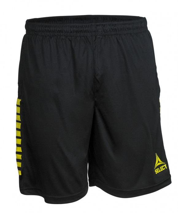 SELECT Spodenki SPAIN black/yellow czarno/ żółte