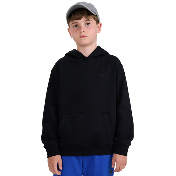 Bluza dla chłopca 4F M1860 głęboka czerń 4FJWMM00TSWSM1860 20S
