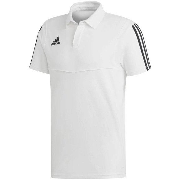 Koszulka męska adidas Tiro 19 Cotton Polo biała DU0870