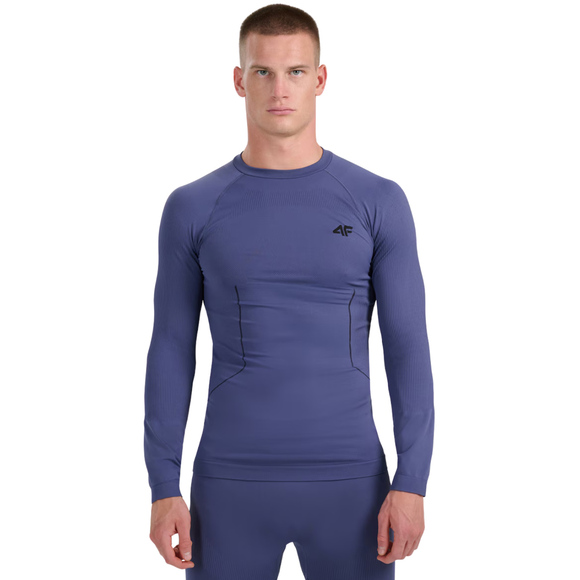 Koszulka termoaktywna męska M233 denim 4FWAW25USEAM233 32S