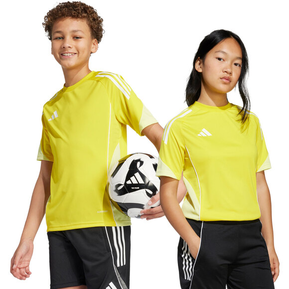 Koszulka dla dzieci adidas Tiro 25 Competition Training Jersey żółta JI8950