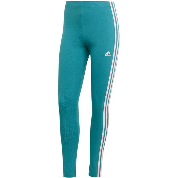 Legginsy damskie adidas Essentials 3-Stripes High-Waisted Single niebieskie IL3378