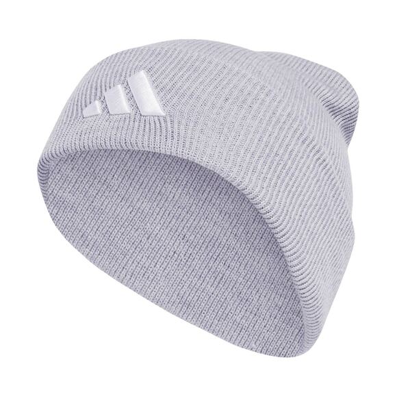 Czapka adidas New Logo Beanie Cuff szara JX5746