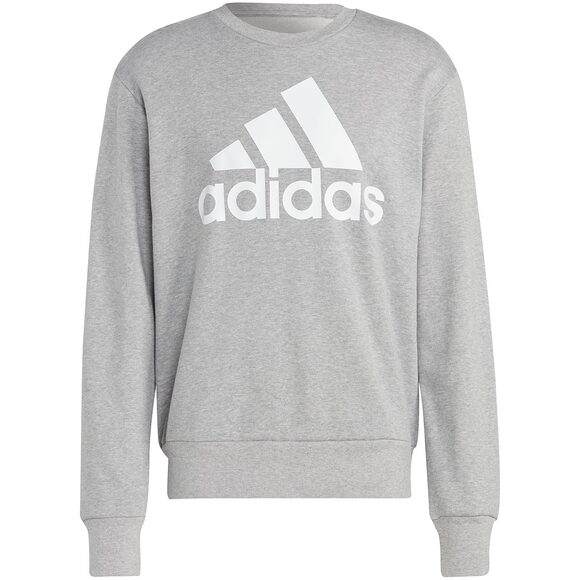 Bluza męska adidas Essentials French Terry Big Logo szara IC9326