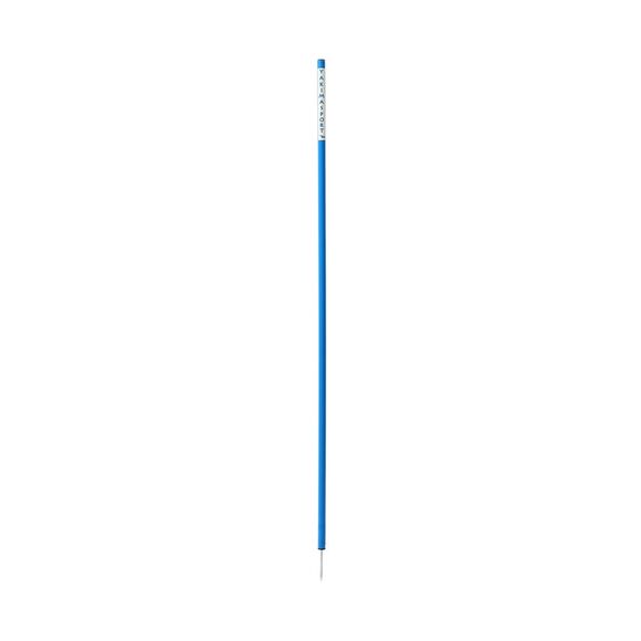 Tyczka treningowa Yakima Sport metalowa końcówka 1,6 m niebieska 100646