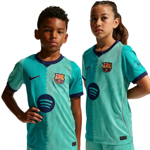Koszulka dla dzieci Nike FC Barcelona Stadium 2026/27 zielona II6686 301