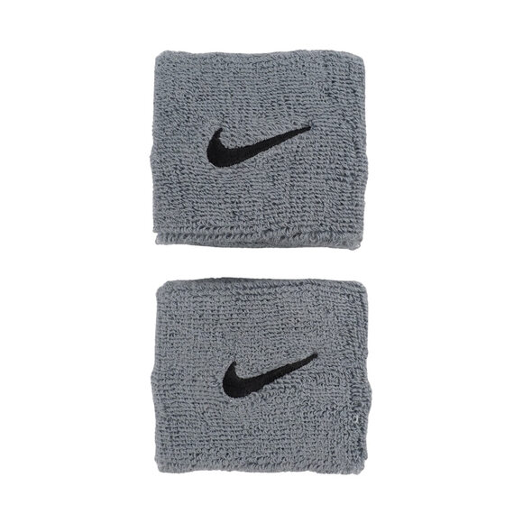 Frotki na rękę Nike Swoosh Wristbands 2 szt. szare N1012405005OS