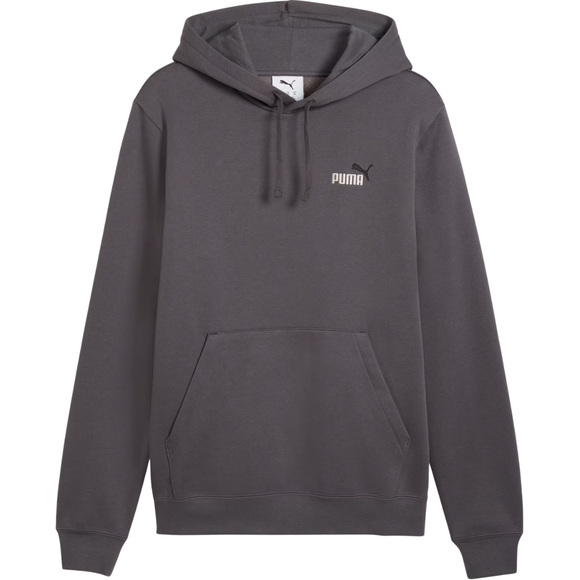 Bluza męska Puma ESS 2 Color Small No.1 Logo Hoodie szara 684718 77