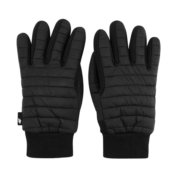 Rękawiczki 4F U101 czarne 4FWAM25AGLOU101 20S