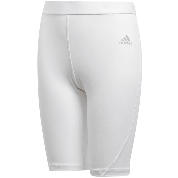 Podspodenki dla dzieci adidas Alphaskin Short Tight białe CW7351