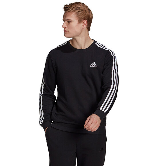 Bluza męska adidas Essentials Sweatshirt czarna GK9078