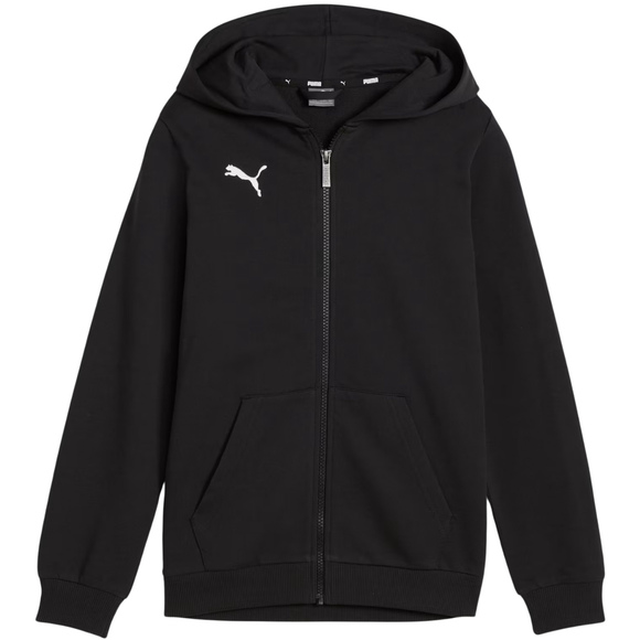 Bluza dla dzieci Puma teamGoal Casuals Hooded czarna 658596 03