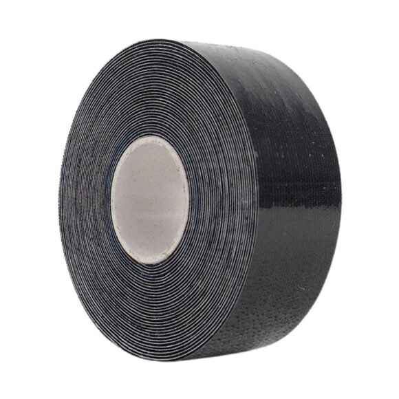 Taśma sportowa Point Tape 2,5 cm x 5 m czarna 