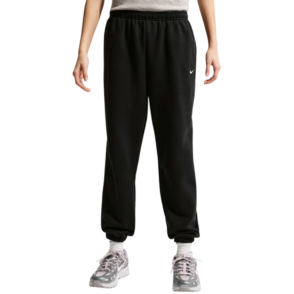 Spodnie dla dzieci Nike Sportswear Studio Fleece czarne IM4905 010