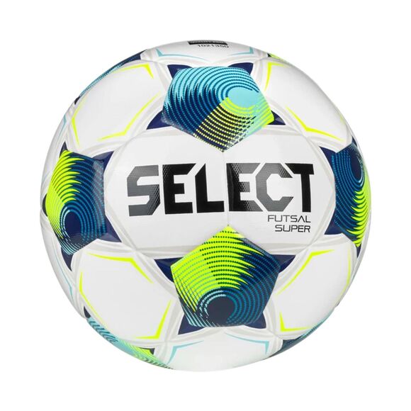 Piłka nożna Select Futsal Fifa Quality Pro biało-niebieska 300006/1021350