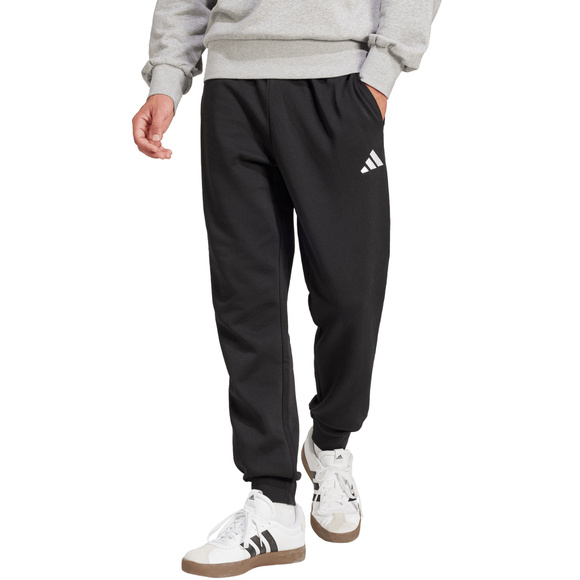 Spodnie męskie adidas Essentials Feelcozy czarne JE3815