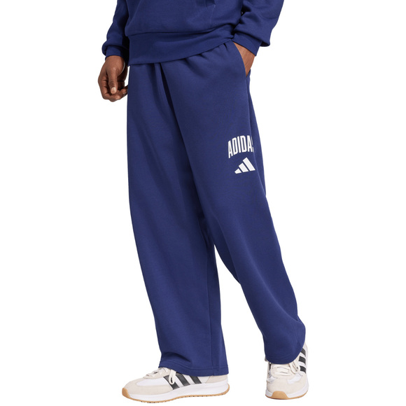 Spodnie męskie adidas Collegiate ciemnoniebieskie JM9179