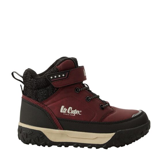 Buty dla dzieci Lee Cooper burgundowe LCJ-26-01-4657K
