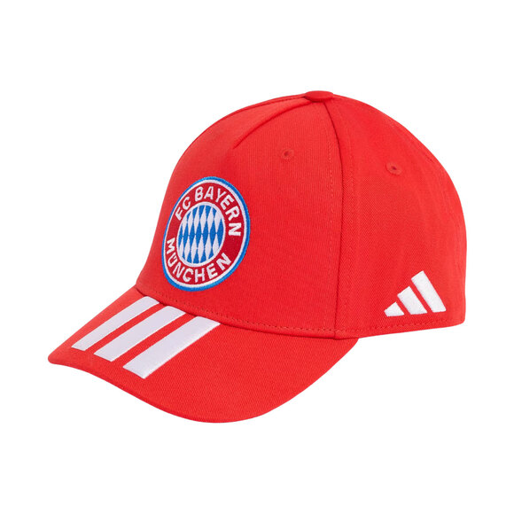 Czapka z daszkiem adidas FC Bayern Monachium czerwona KT3399