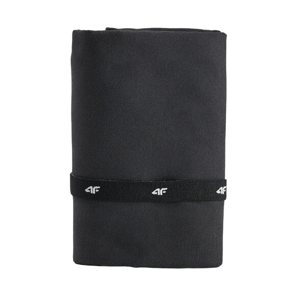 Ręcznik 4F U075 80x130 cm głęboka czerń 4FWSS26ATOWU075 20S