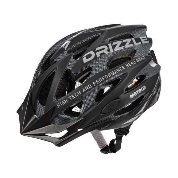 Kask rowerowy Meteor MV29 Drizzle L 58-61 cm czarno-ciemnoszary 24712