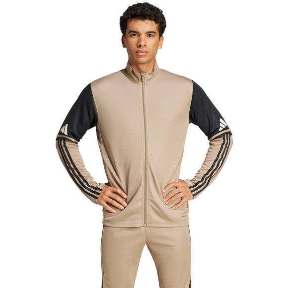 Bluza męska adidas Squadra 25 Training beżowo-czarna JP3391