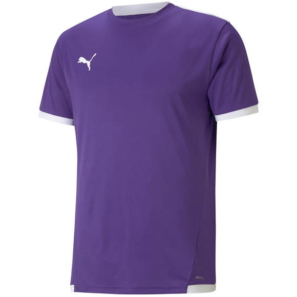 Koszulka męska Puma teamLIGA Jersey fioletowa 704917 10