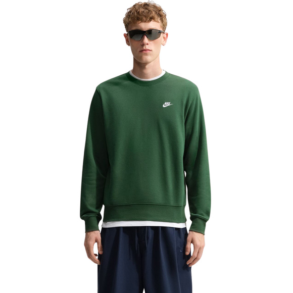 Bluza męska Nike Club FT zielona FN3888 323