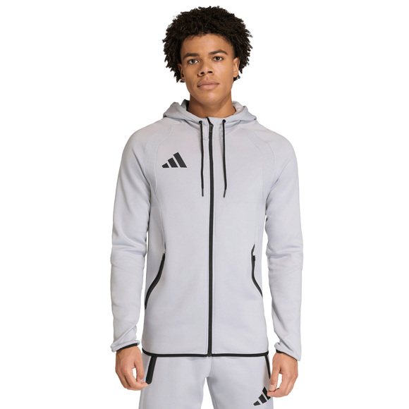 Bluza męska adidas Tiro 26 Travel Sweat Hoodie szara KF6077
