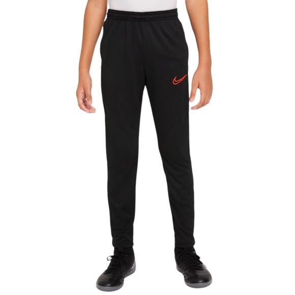 Spodnie dla dzieci Nike Df Academy 21 Pant Kpz czarno-czerwone CW6124 016 