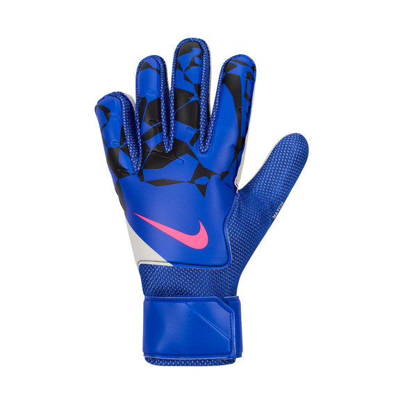 Rękawice bramkarskie Nike Match Goalkeeper niebiesko-czarno-różowe HQ0257 458