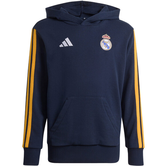 Bluza dla dzieci adidas Real Madrid Kids Hoodie granatowa KG5365
