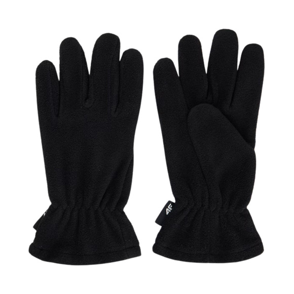 Rękawiczki dla dzieci 4F CAS U156 głęboka czerń 4FJWAW25AGLOU156 20S